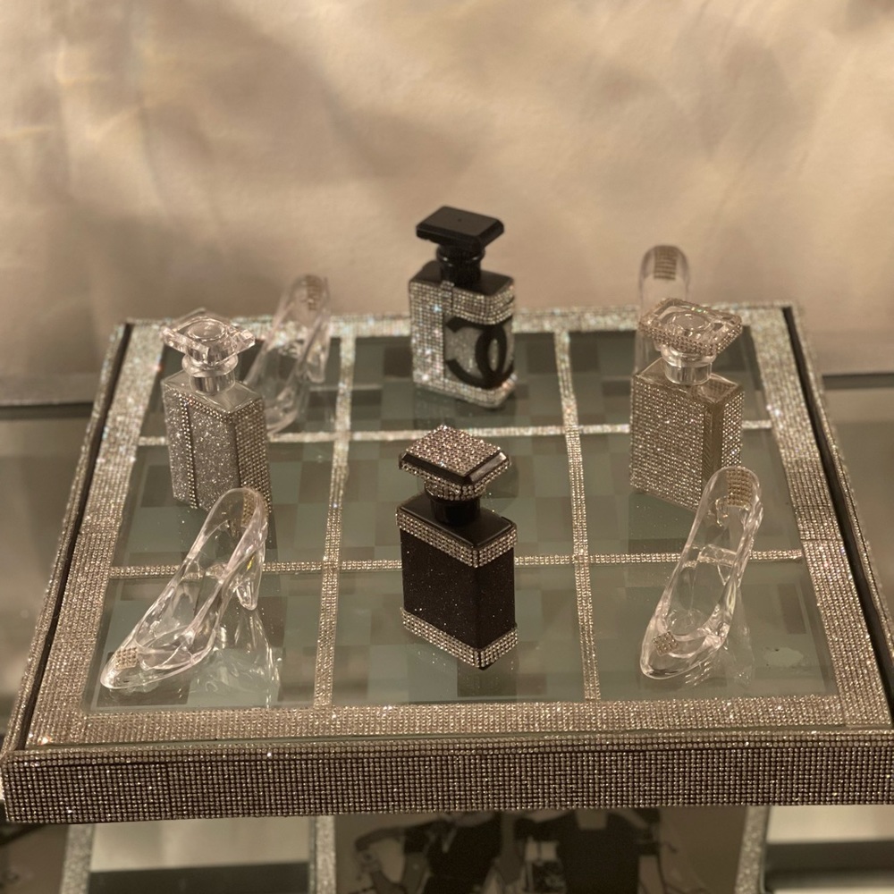 Embellished Tic Tac Toe Set